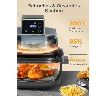 Produktbild Fohere Tragbare Heißluftfritteuse