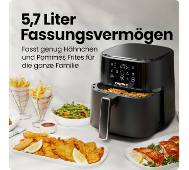 Produktbild Chefman TurboFry Touch 5,7L