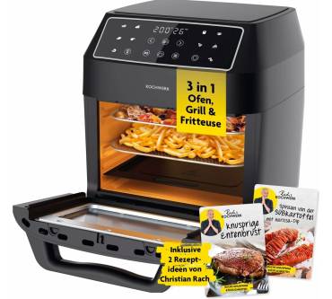 Produktbild Rach's Kochwerk Digitale Heißluftfritteuse 12L