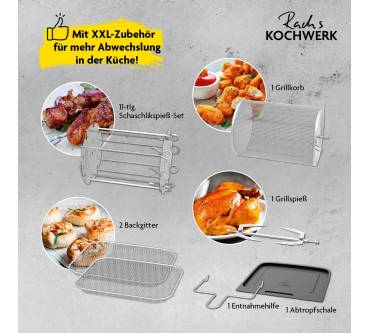 Produktbild Rach's Kochwerk Digitale Heißluftfritteuse 12L