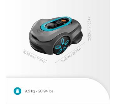 Produktbild Gardena smart Sileno Sense (400 m²)