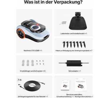 Produktbild Segway Navimow i215 LiDAR