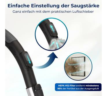 Produktbild Klamer Kabelstaubsauger