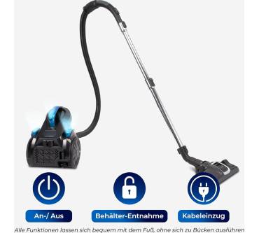 Produktbild Klamer Kabelstaubsauger