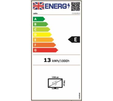 Produktbild Cello C1924SH-12V