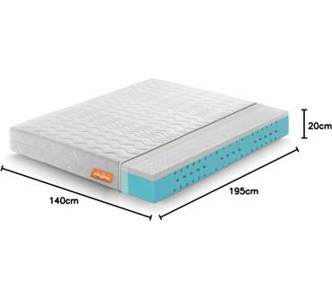 Produktbild Marcapiuma Doppelmatratze Essential Latex Gel