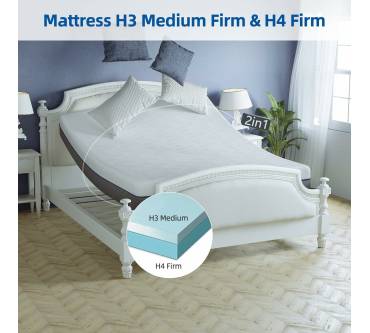 Produktbild Wowttrelax Einzelmatratze aus Memory-Schaum