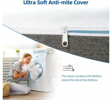 Produktbild Wowttrelax Einzelmatratze aus Memory-Schaum