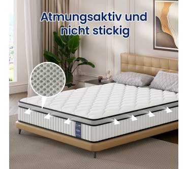 Produktbild BedStory Taschenfederkernmatratze (26 cm)