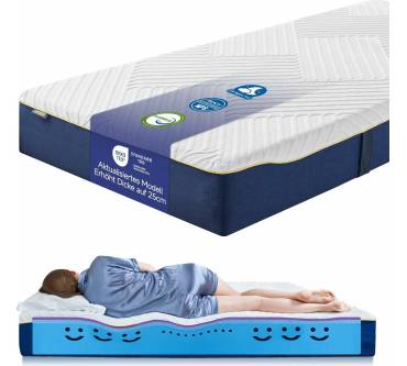 Produktbild Coolux Sleep 7-Zonen Kaltschaummatratze (25 cm)