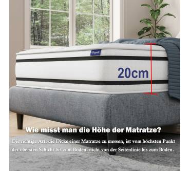 Produktbild Vesgantti 7-Zonen-Tonnen-Taschenfederkern-Matratze