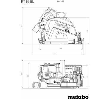 Produktbild Metabo KT 66 BL