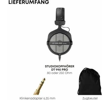 Produktbild Beyerdynamic DT-990 Pro 80 Ohm