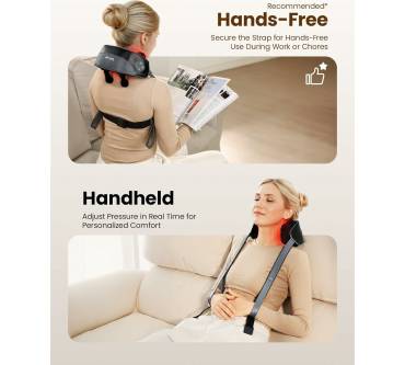 Produktbild Bob and Brad 4D Shiatsu Nackenmassagegerät