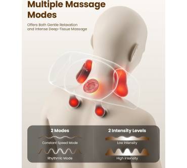 Produktbild Bob and Brad 4D Shiatsu Nackenmassagegerät