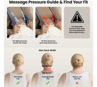 Produktbild Bob and Brad 4D Shiatsu Nackenmassagegerät