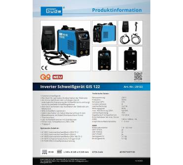 Produktbild Güde GIS 122