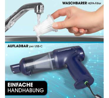 Produktbild Clean Maxx 2in1 Akku Handstaubsauger (16535)