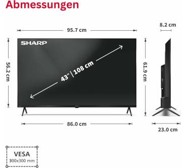 Produktbild Sharp 43HM5745E