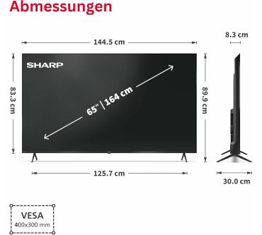 Produktbild Sharp 65HM5745E
