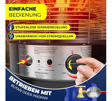 Produktbild Kesser Heizstrahler Gas KE12
