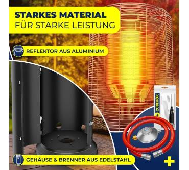 Produktbild Kesser Heizstrahler Gas KE12