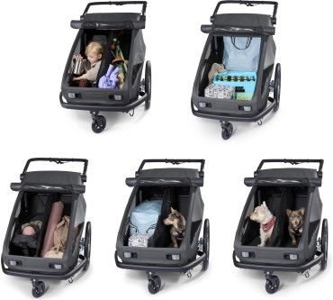 Produktbild Croozer Yuuna Modularer Fahrradanhänger