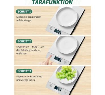 Produktbild Letron K1211H-S (Küchenwaage Digital 10 kg)