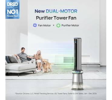 Produktbild Dreo Luftreiniger-Turmventilator