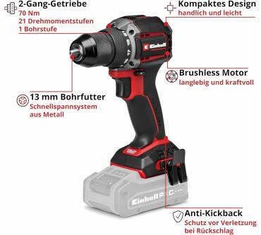 Produktbild Einhell Professional TP-CD 18/70-C Li BL