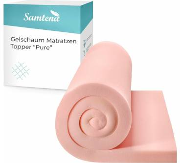 Produktbild Samtena Gelschaum Matratzen Topper „Pure“