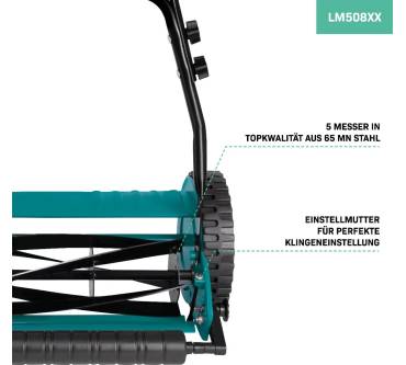 Produktbild VONROC LM508XX Handrasenmäher 40 cm
