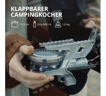 Produktbild Evocamp Klappbarer Camping Gaskocher