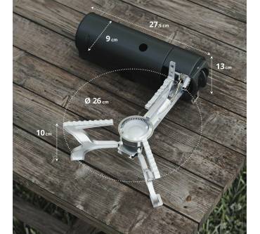 Produktbild Evocamp Klappbarer Camping Gaskocher