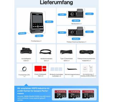 Produktbild Viofo A229 Ultra 3CH
