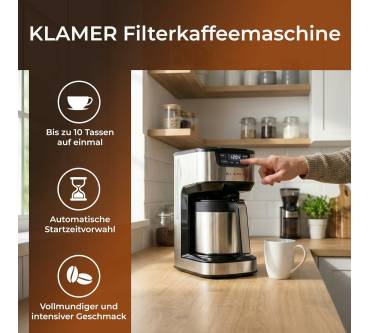 Produktbild Klamer Filterkaffeemaschine