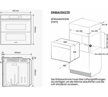 Produktbild Samsung Serie 4 NV7B4550UDB