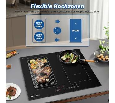 Produktbild amzchef Induktionskochfeld (7200 W)