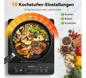 Produktbild Aigostar Induktionskochfeld (GN1020)