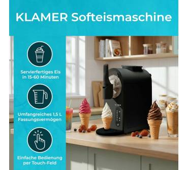 Produktbild Klamer Softeismaschine