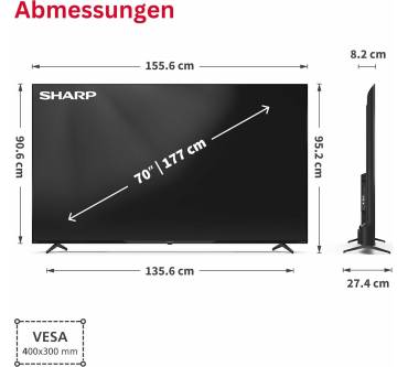 Produktbild Sharp 70HP5765E