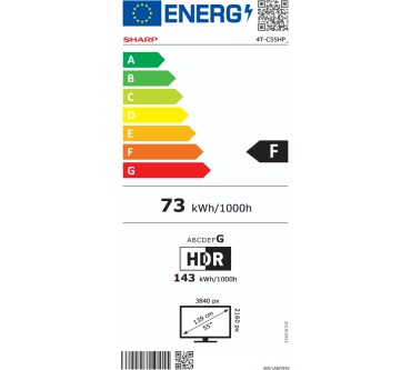 Produktbild Sharp 55HP5765E