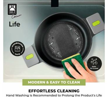 Produktbild Bra Life Hoher Kochtopf mit Glasdeckel