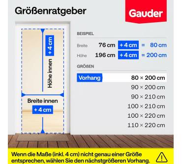 Produktbild Gauder Fliegengitter Balkontür
