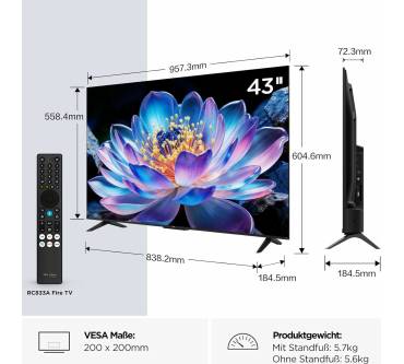 Produktbild TCL 43V6D