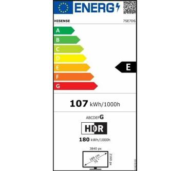 Produktbild Hisense 75E7DS