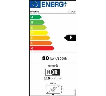 Produktbild Hisense 65E7DS