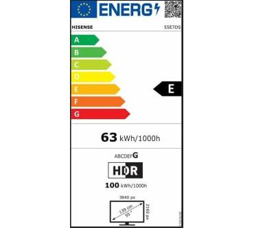 Produktbild Hisense 55E7DS