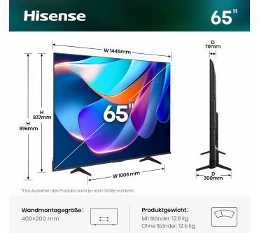 Produktbild Hisense 65E6DS
