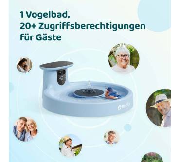 Produktbild Birdfy Bird Bath Pro